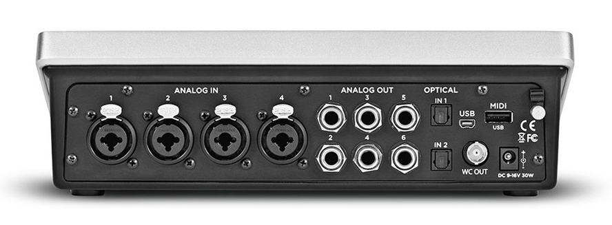 Apogee Quartet - rear panel